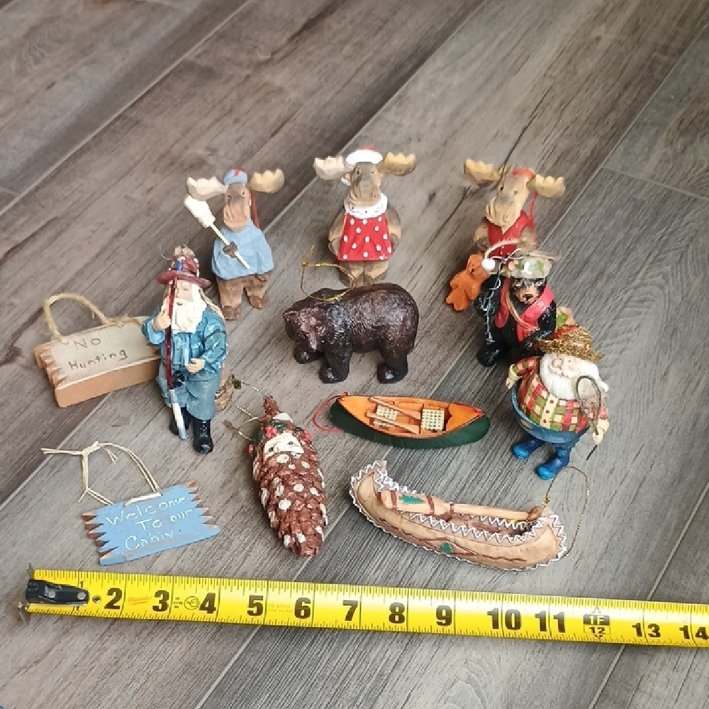 Rustic Holiday Ornament Set - Multicolor - Picture 14 of 15